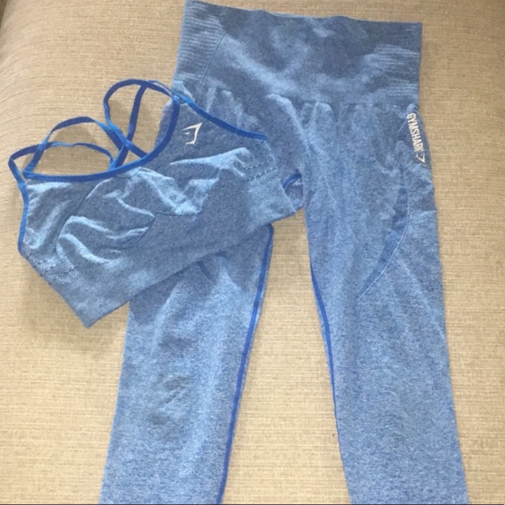 Large Blue Gymshark Set